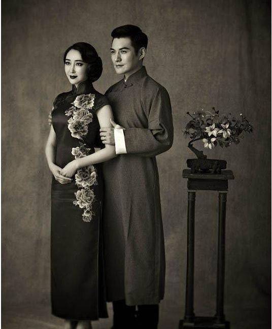 
明星家庭的民国风照片 孙俪温馨 杨颖搞怪 只有他们家最美！“十大外围足球平台app”(图13)